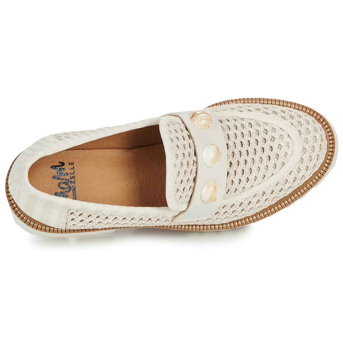 Women's Loafers Mam'Zelle White