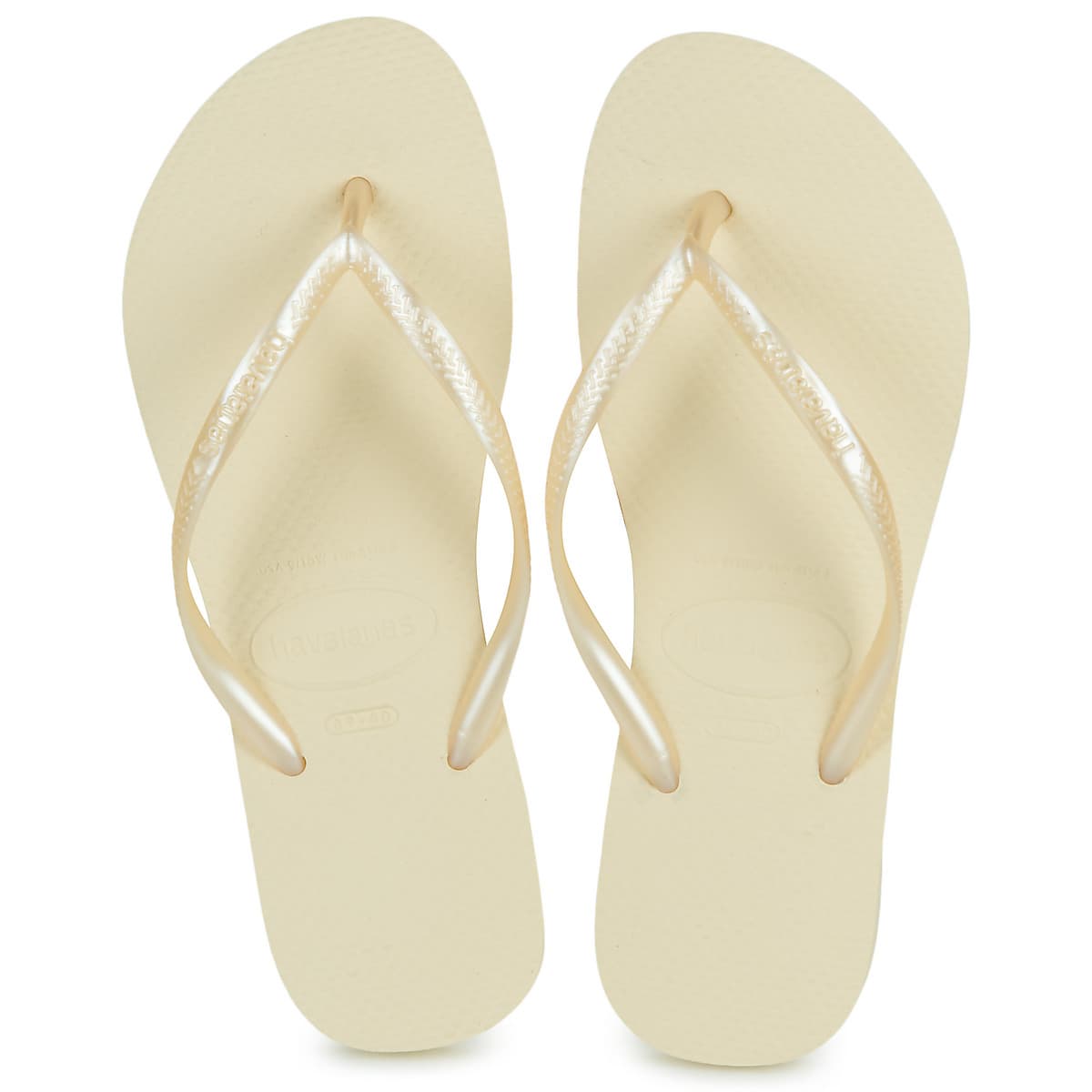 Women's Flip Flops Havaianas Beige
