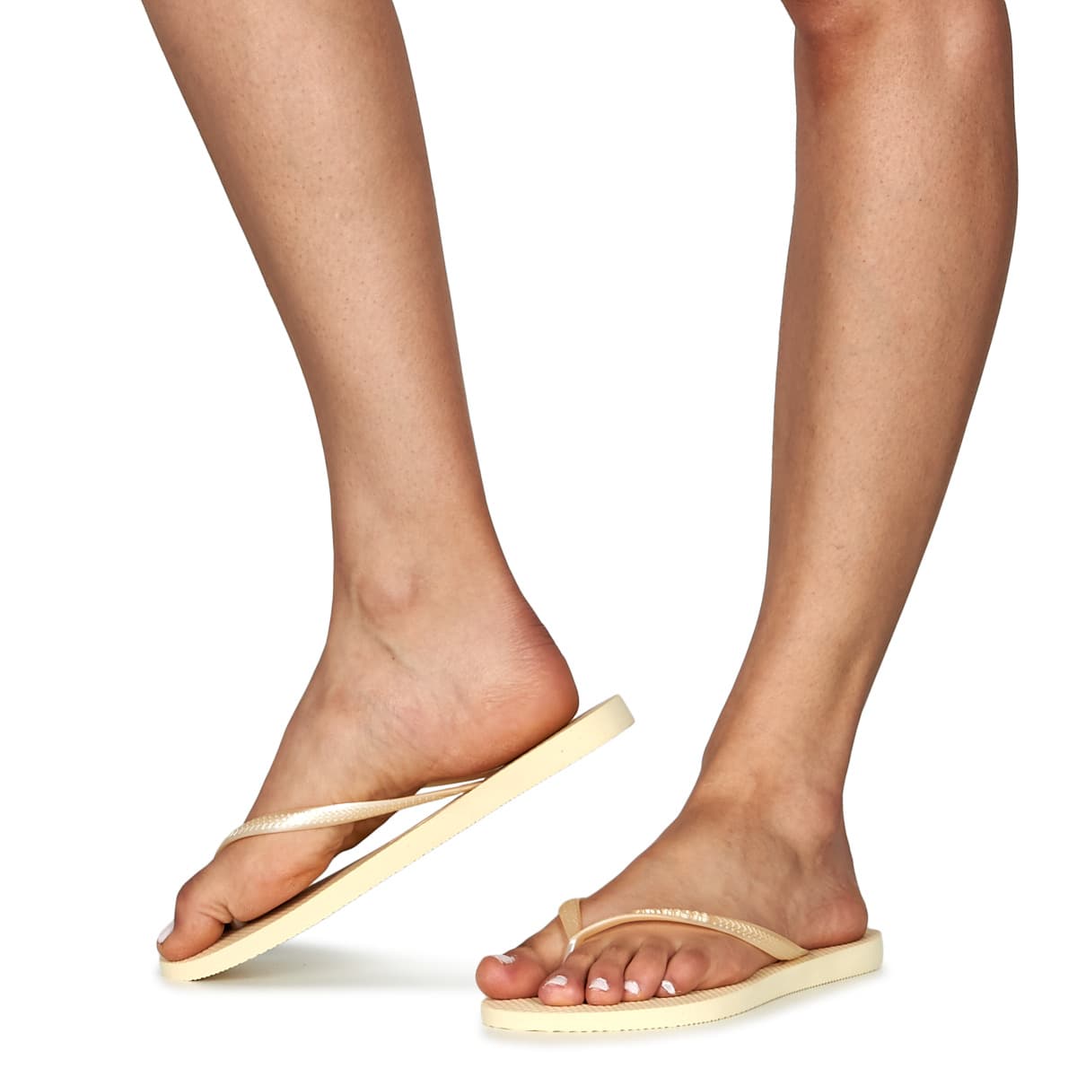Women's Flip Flops Havaianas Beige