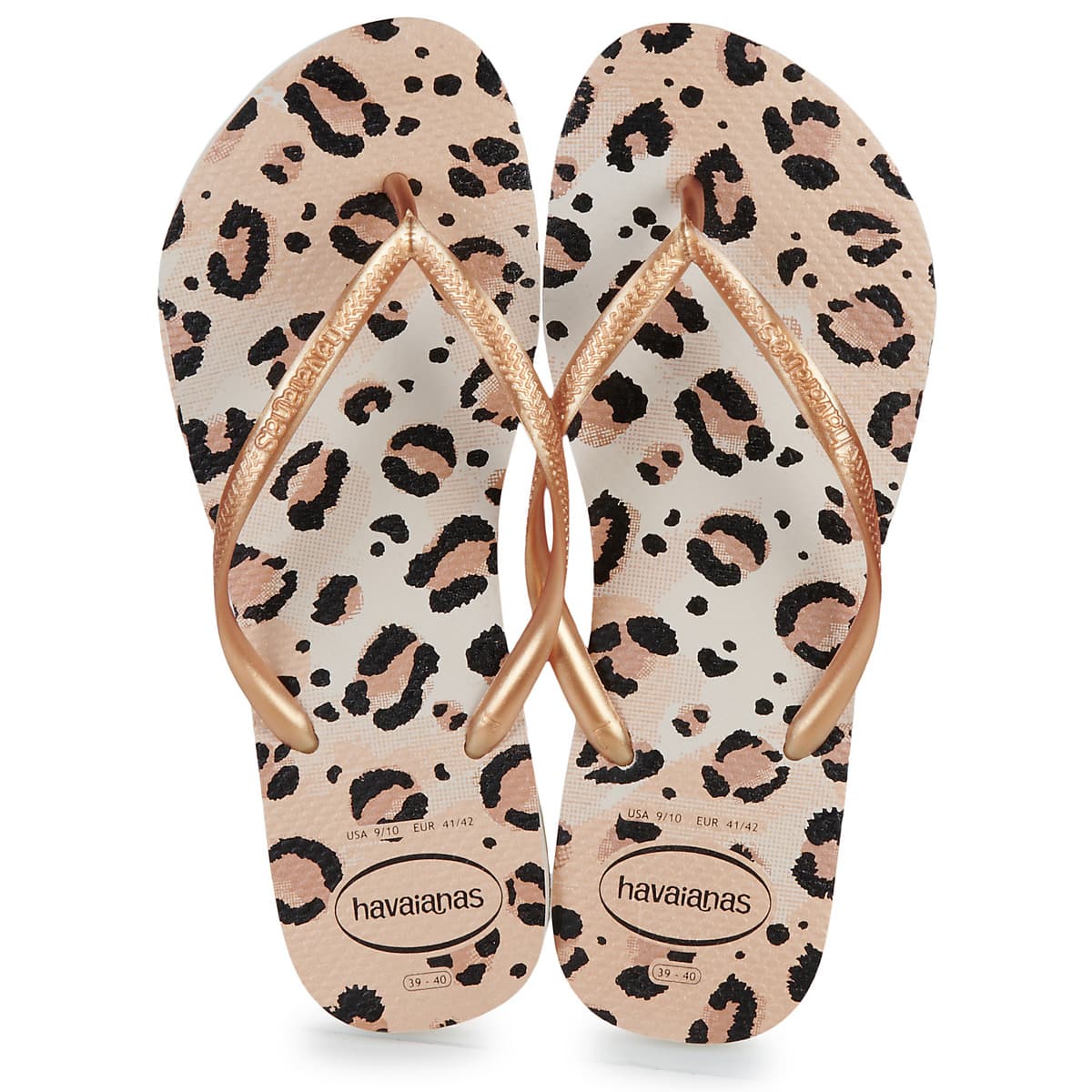 Women's Flip Flops Havaianas Beige