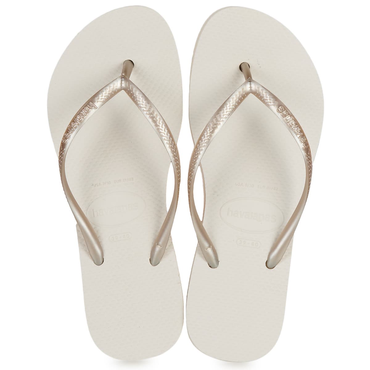 Women's Flip Flops Havaianas Beige