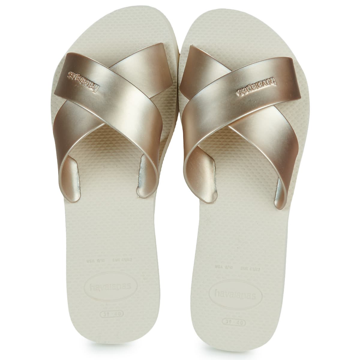Women's Sandals Havaianas Gold