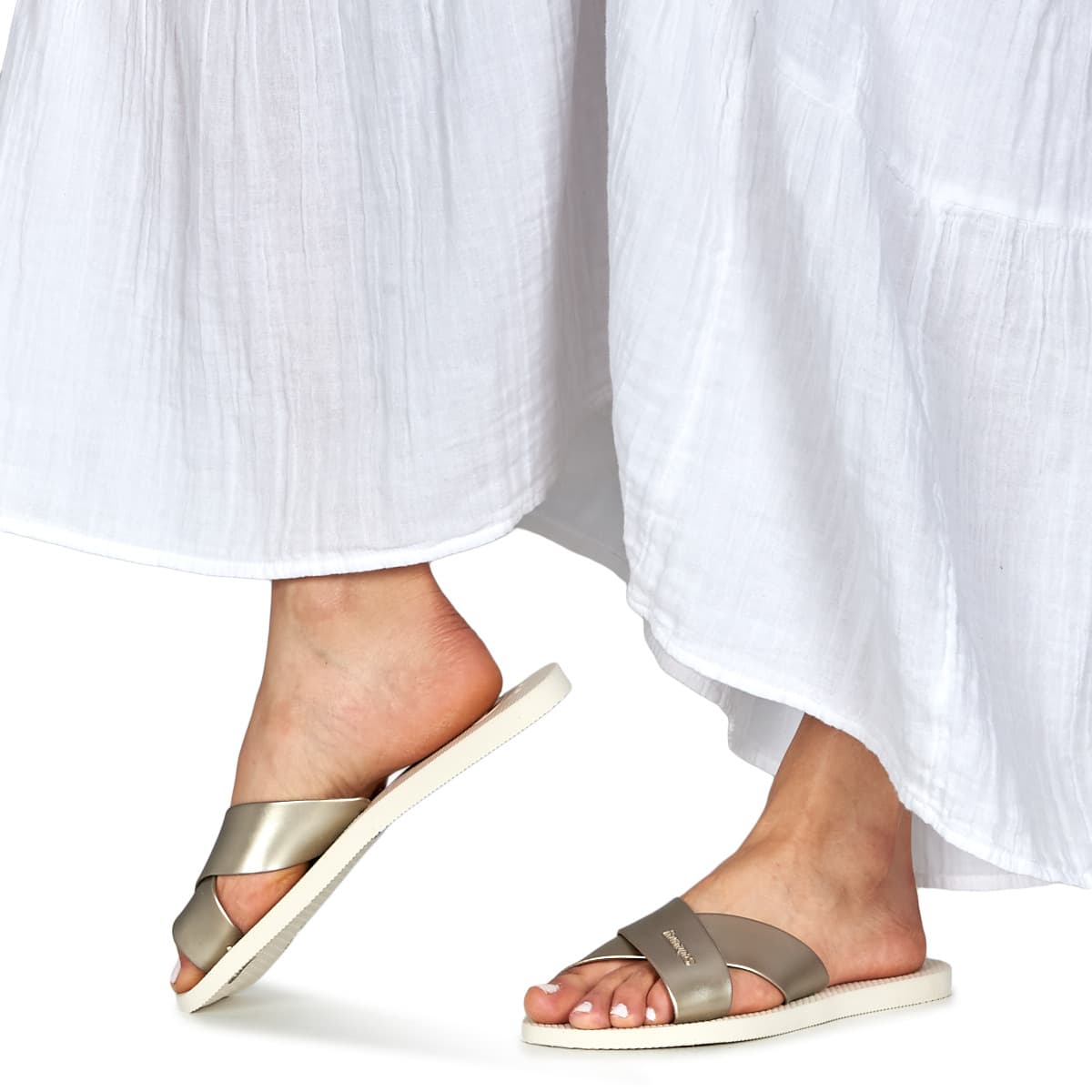 Women's Sandals Havaianas Gold