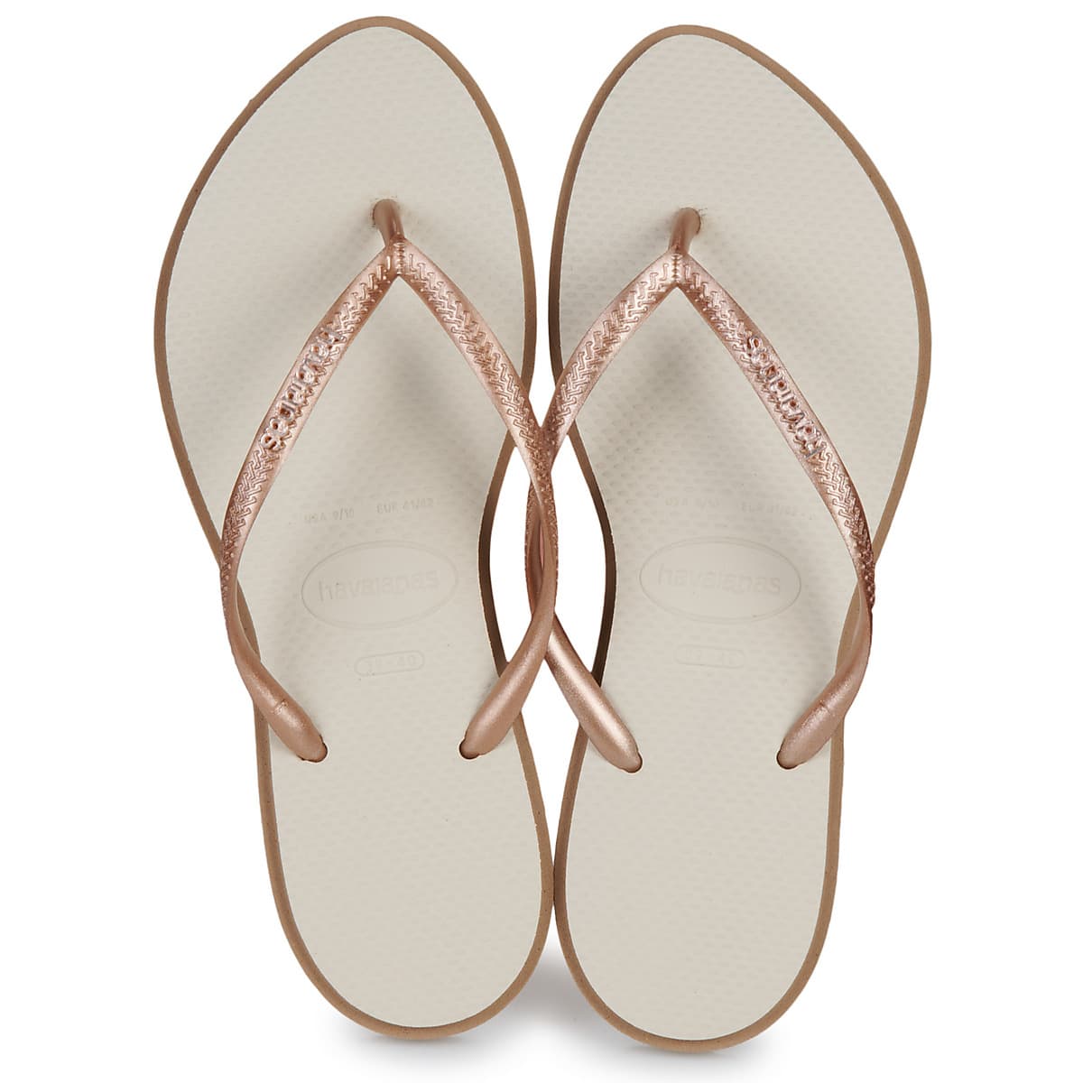 Women's Flip Flops Havaianas Beige
