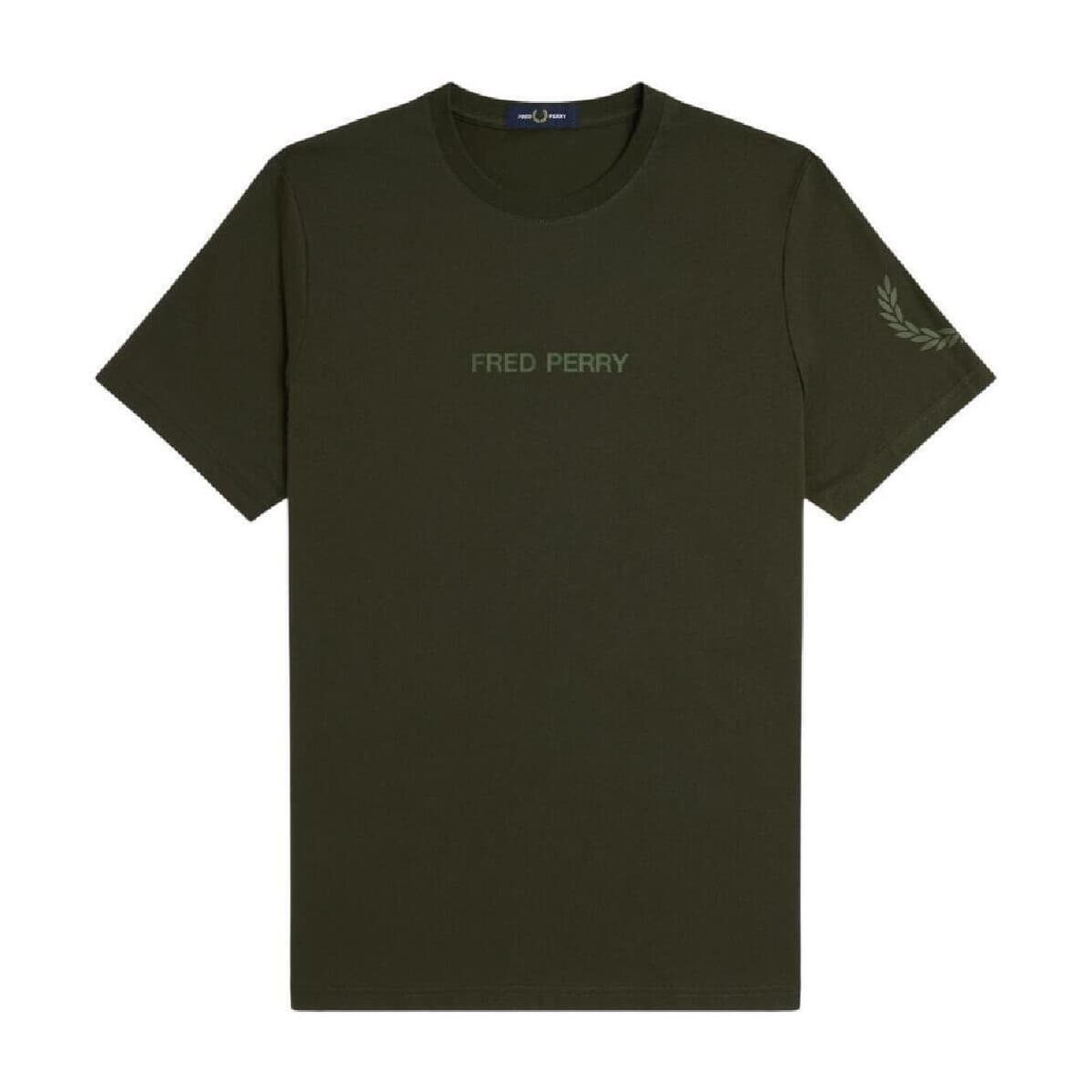 Men's T-Shirts Fred Perry Green