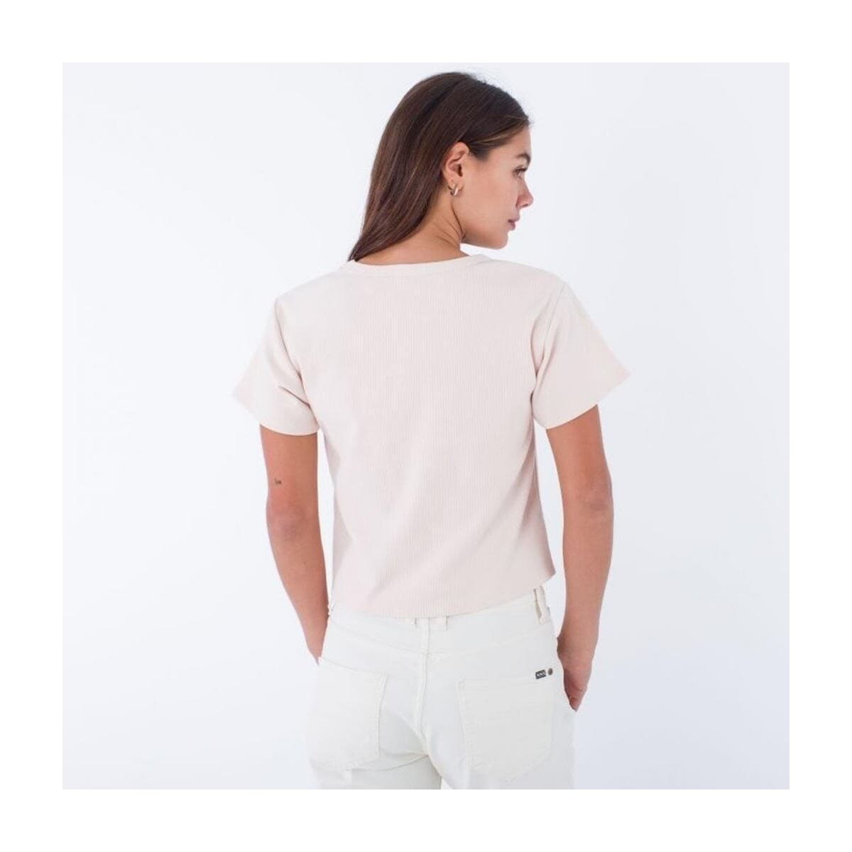 Women's T-Shirts Hurley Pink