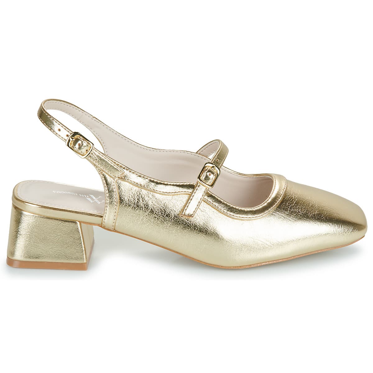 Women's Ballet Flats Vanessa Wu Gold