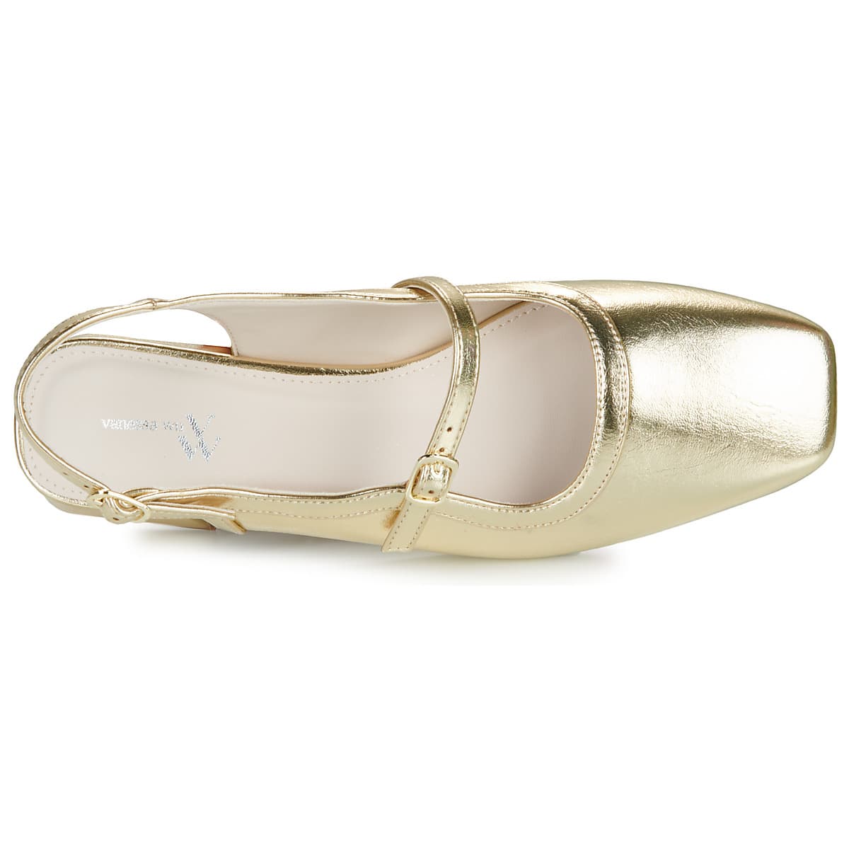 Women's Ballet Flats Vanessa Wu Gold