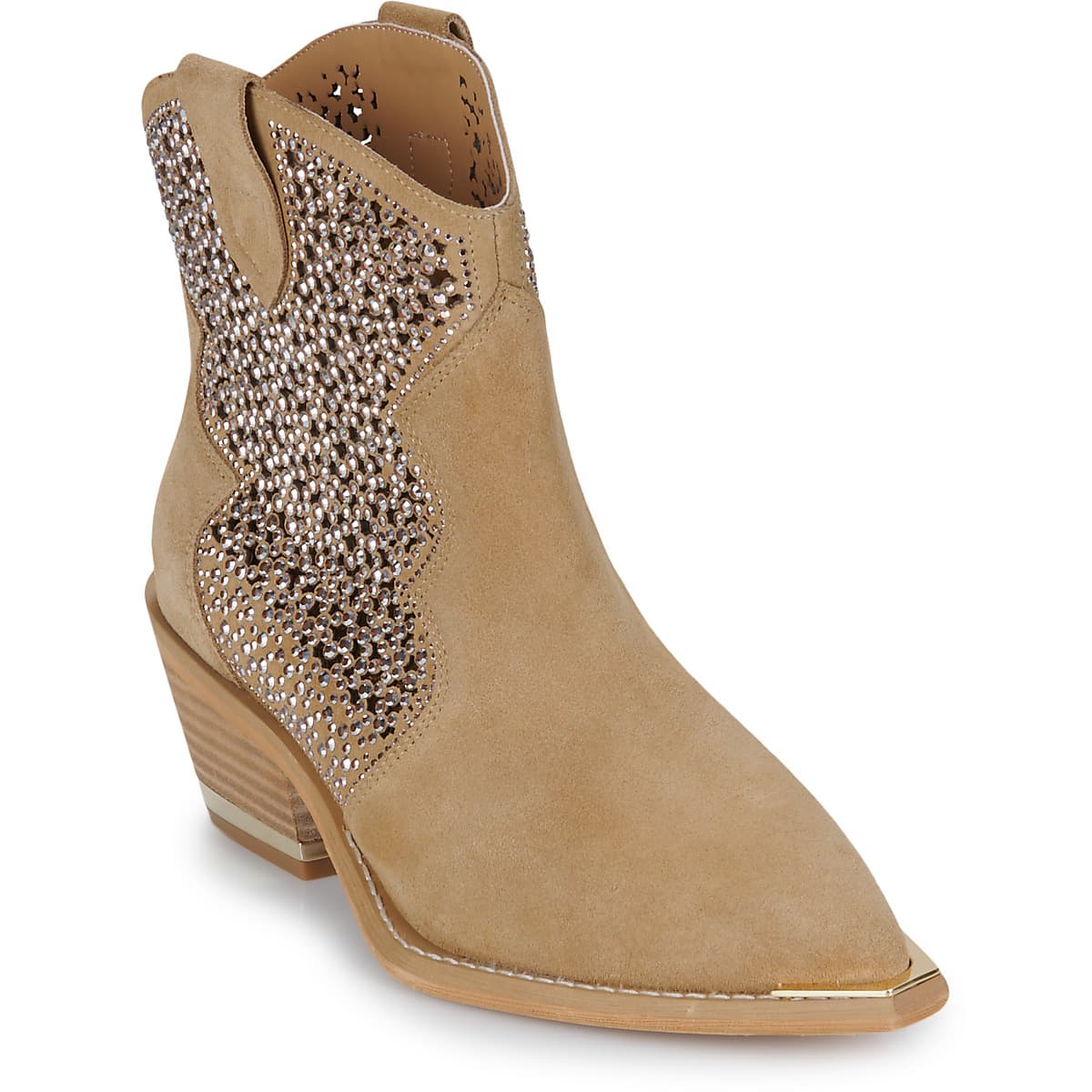 Women's Ankle Boots ALMA EN PENA Beige