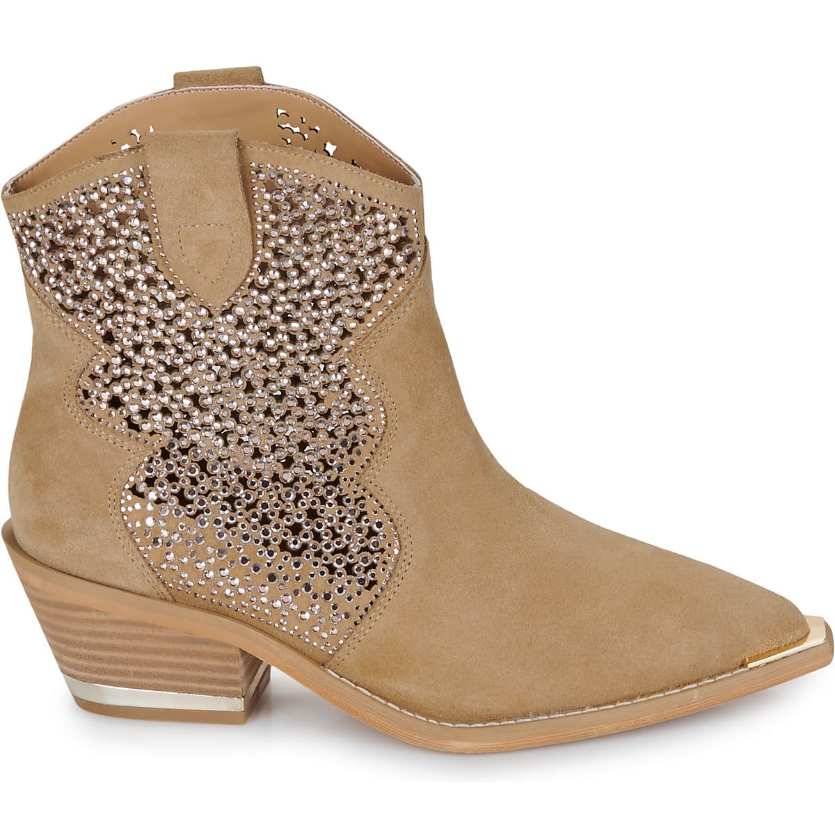Women's Ankle Boots ALMA EN PENA Beige