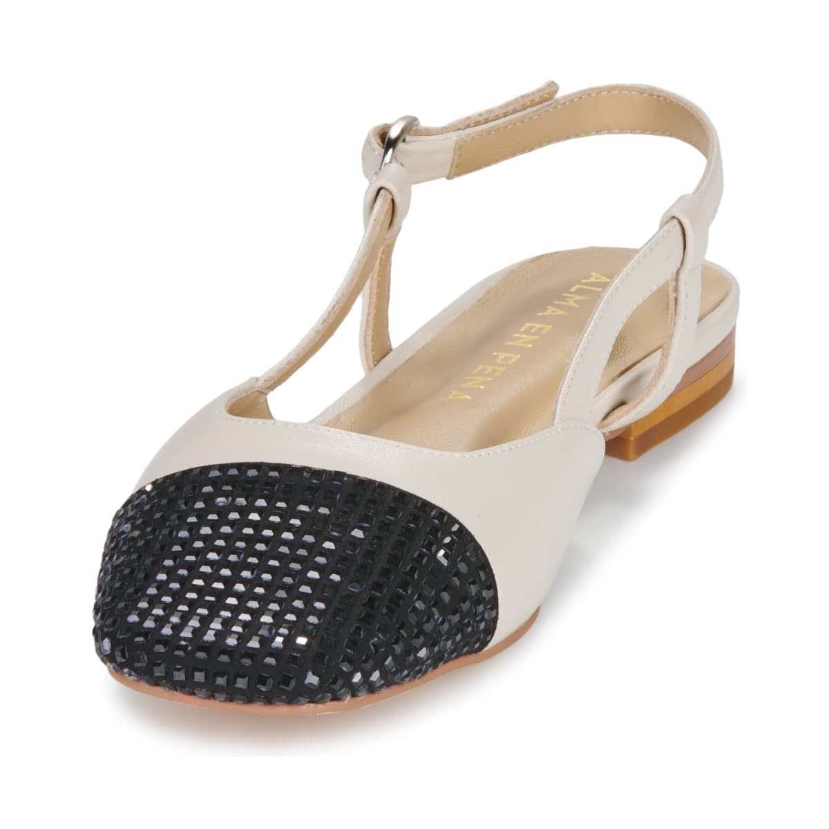 Women's Ballet Flats ALMA EN PENA White