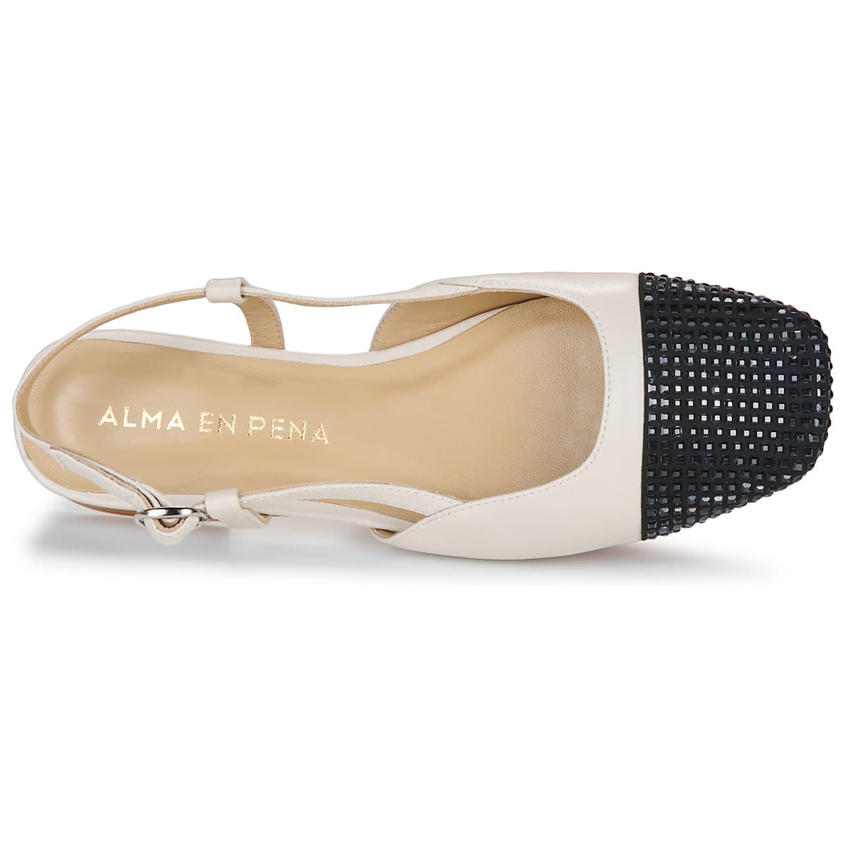 Women's Ballet Flats ALMA EN PENA White