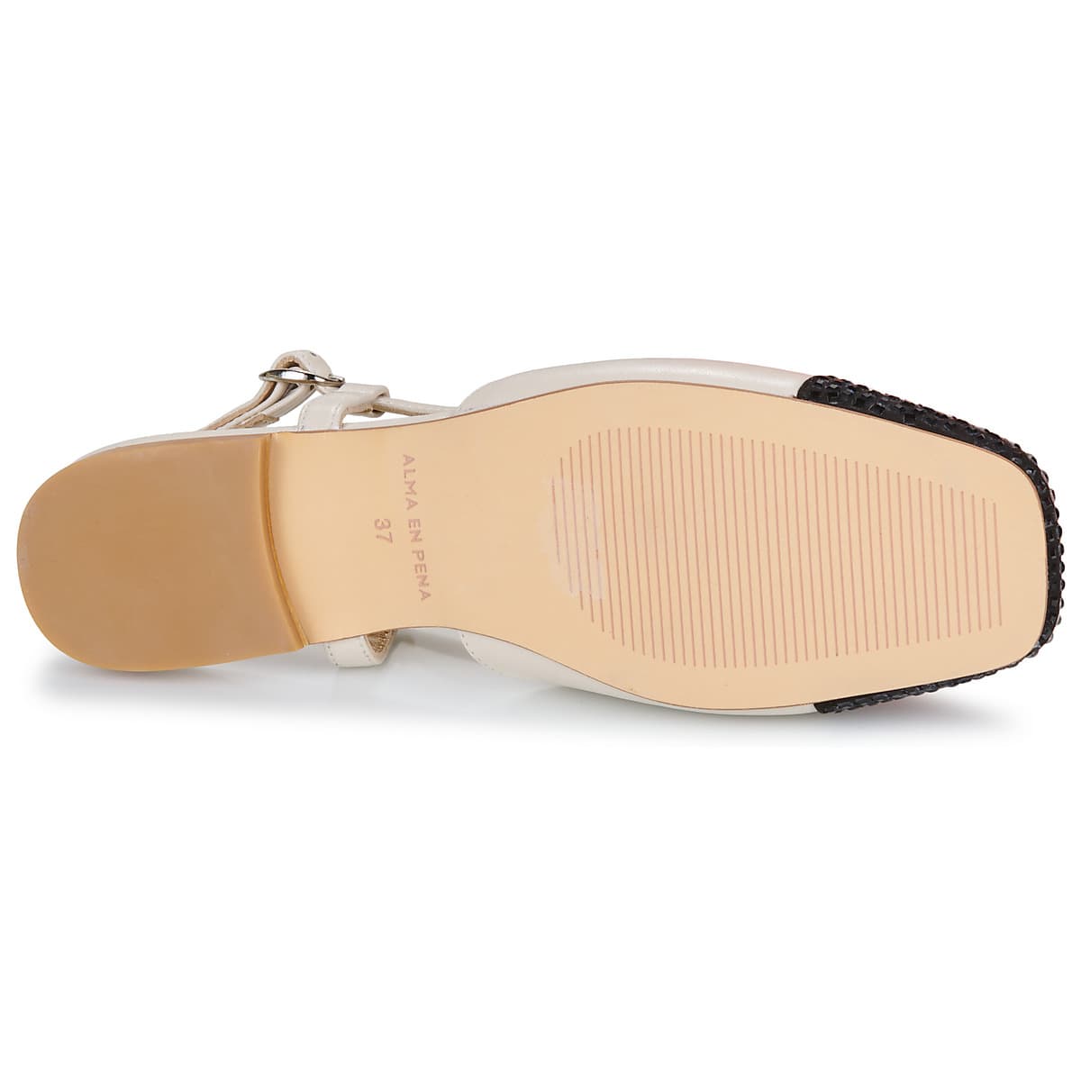 Women's Ballet Flats ALMA EN PENA White