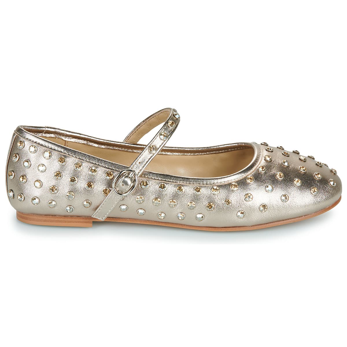 Women's Ballet Flats ALMA EN PENA Gold