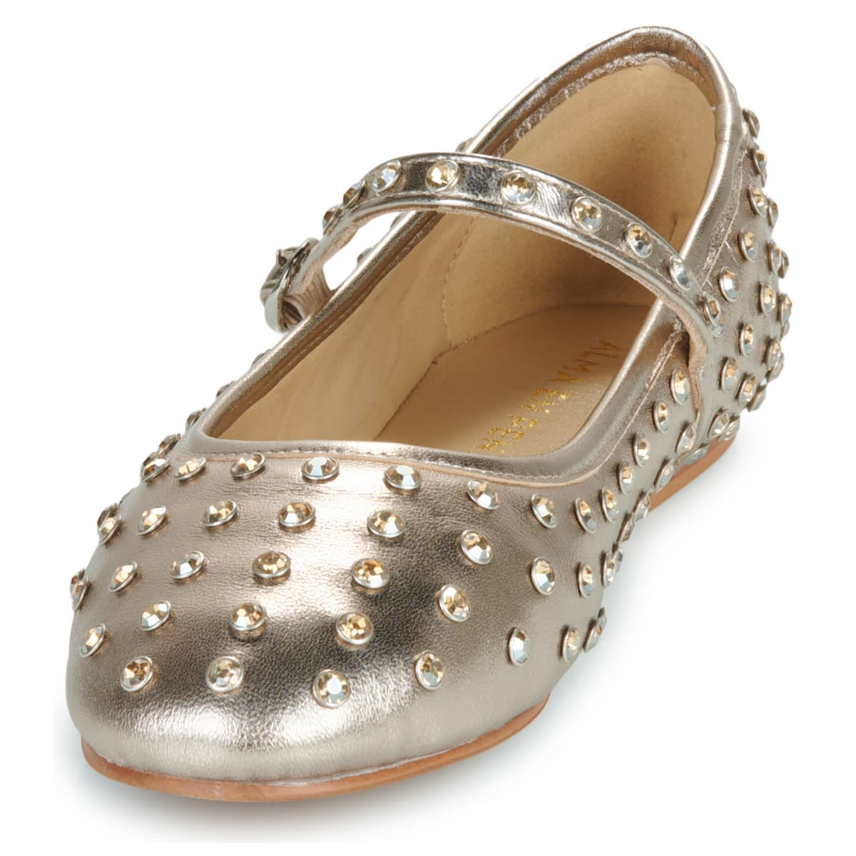 Women's Ballet Flats ALMA EN PENA Gold