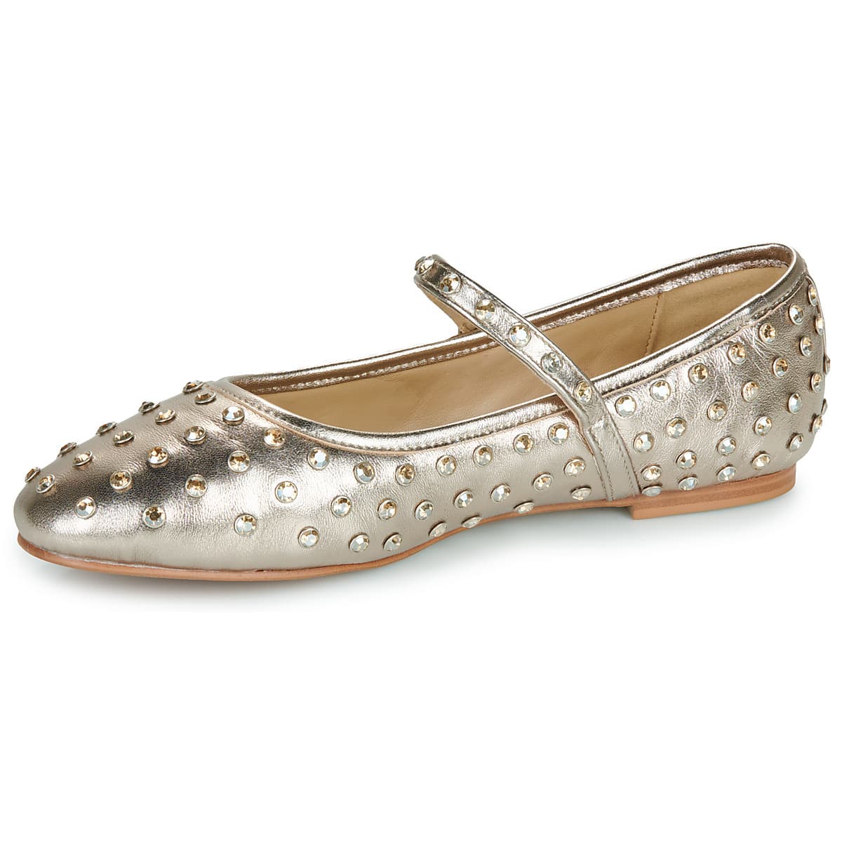 Women's Ballet Flats ALMA EN PENA Gold