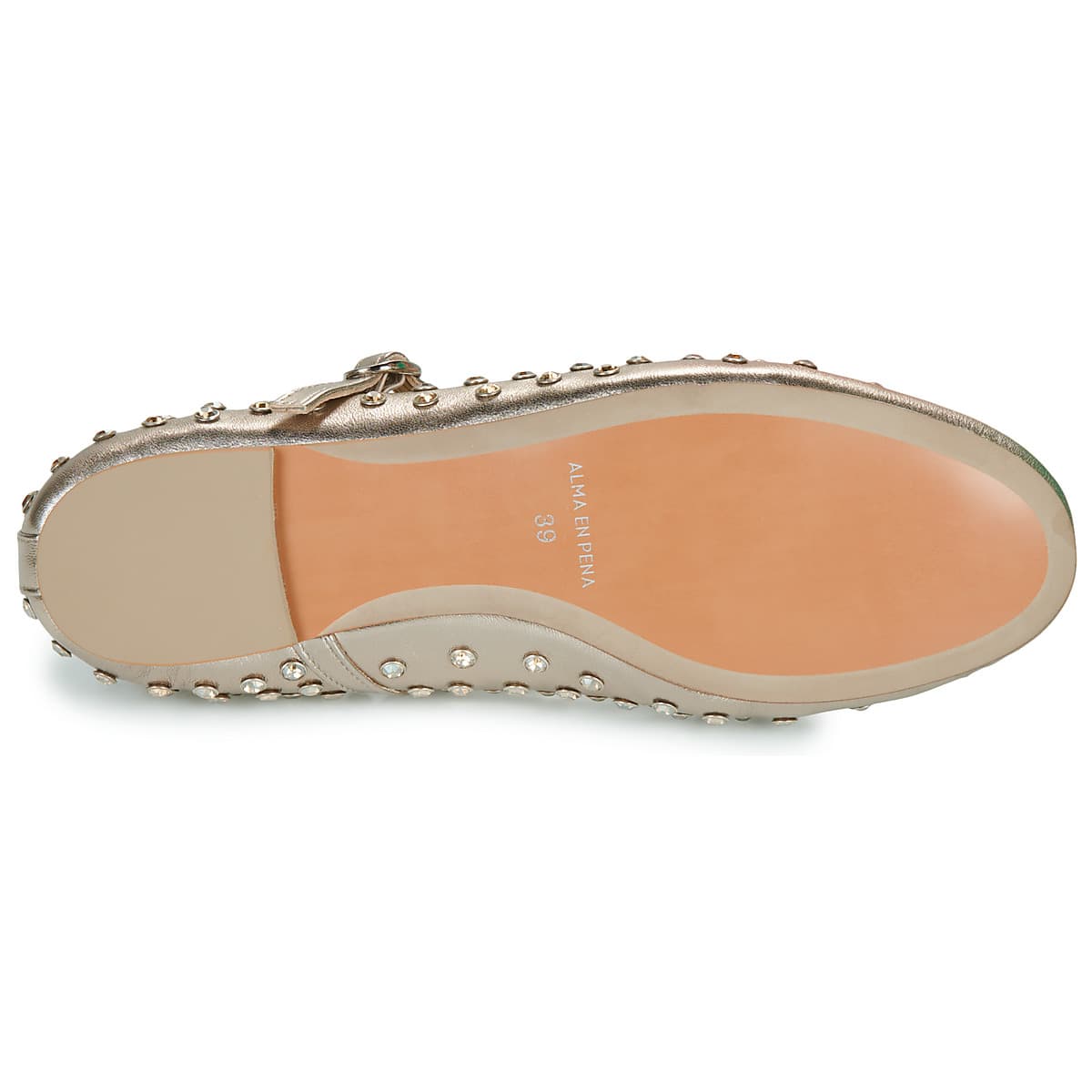 Women's Ballet Flats ALMA EN PENA Gold