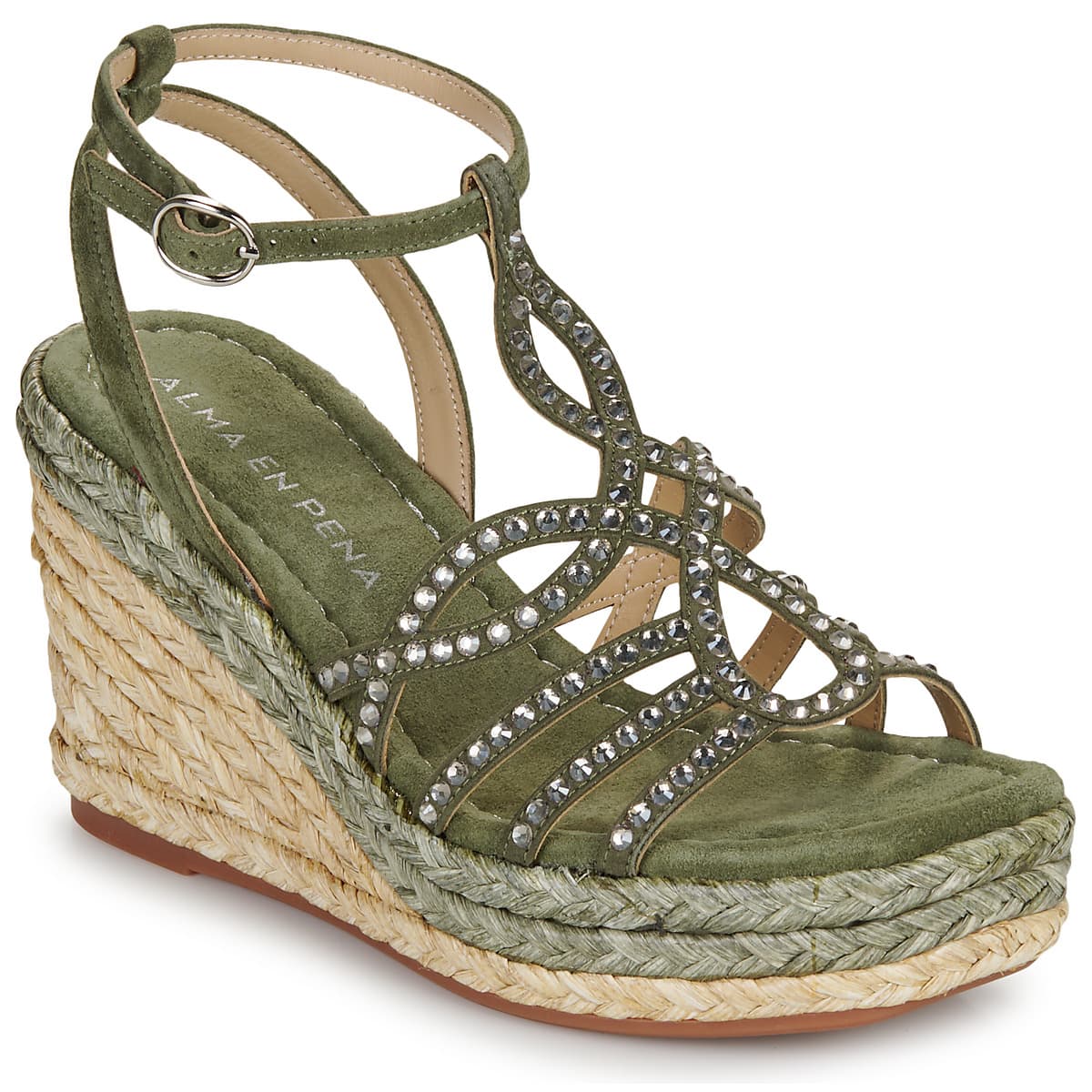 Σανδάλια με πλατφόρμα ALMA EN PENA V2551292