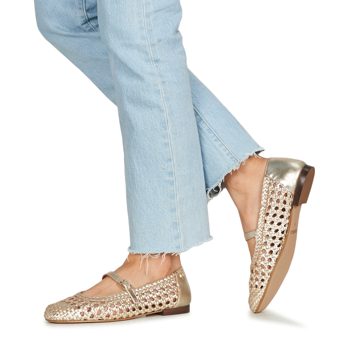 Women's Ballet Flats Carmela Gold