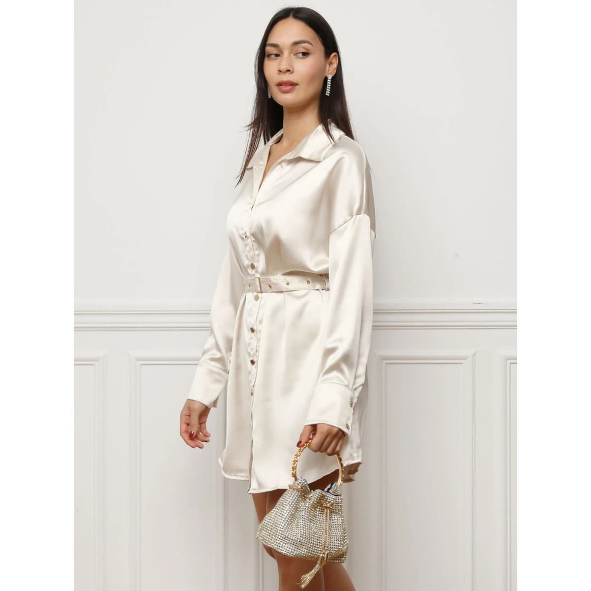 Women's Dresses La Modeuse Beige