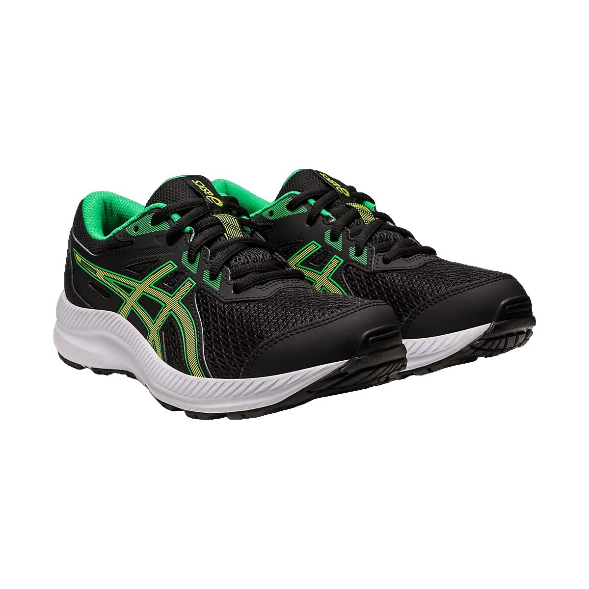 Boys' Sports Shoes Asics Black