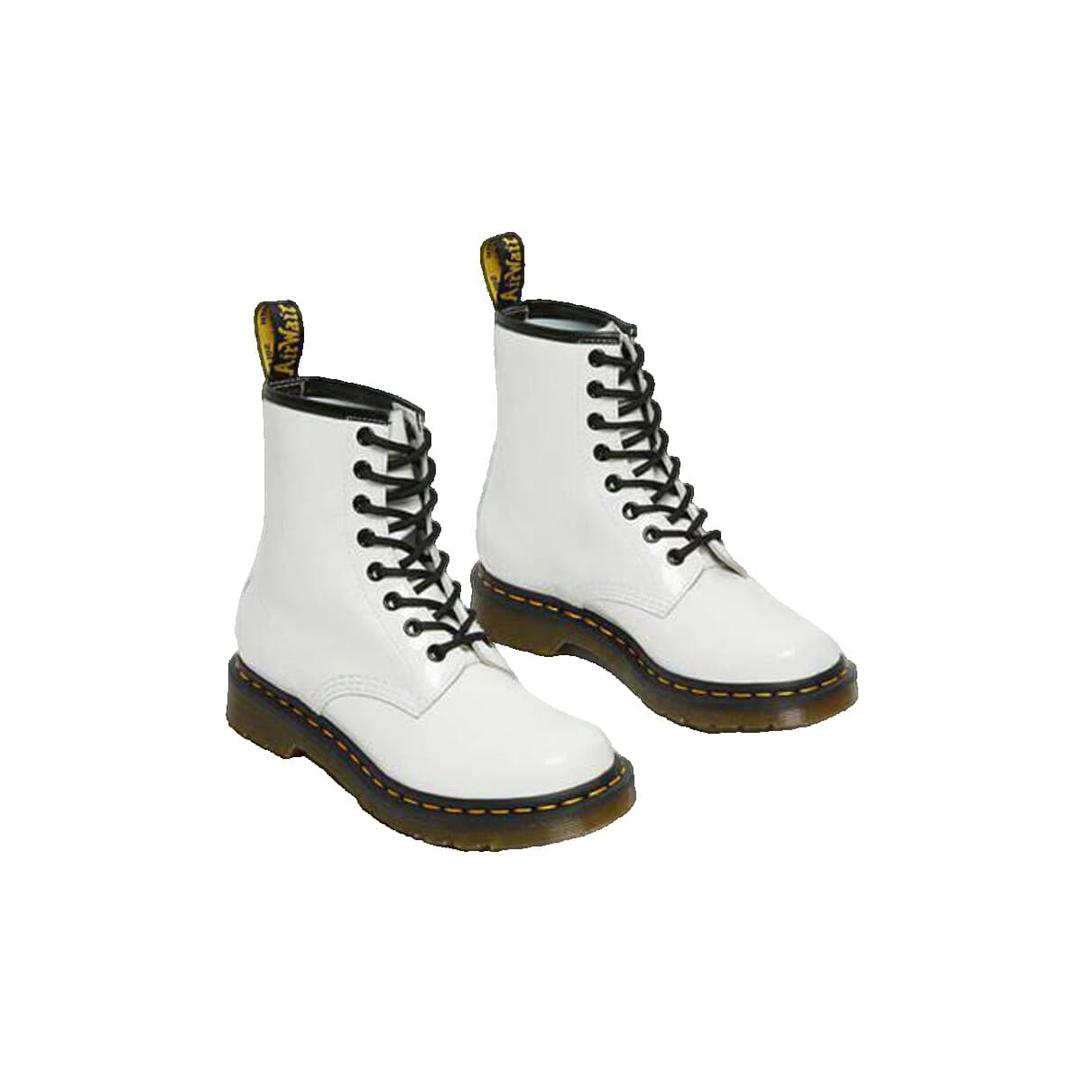 Women's Boots Dr. Martens White