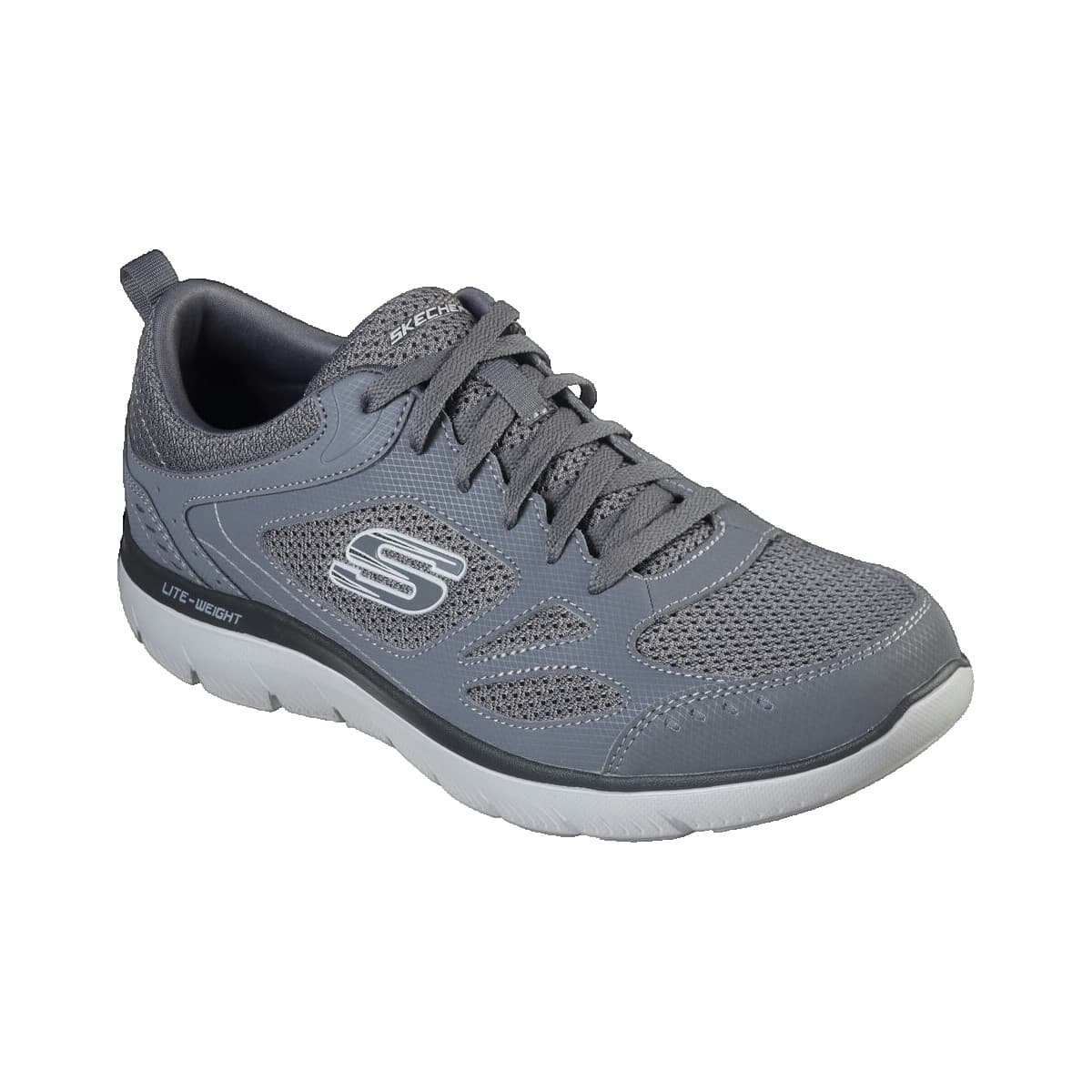 Men's Gym Shoes Skechers Gray