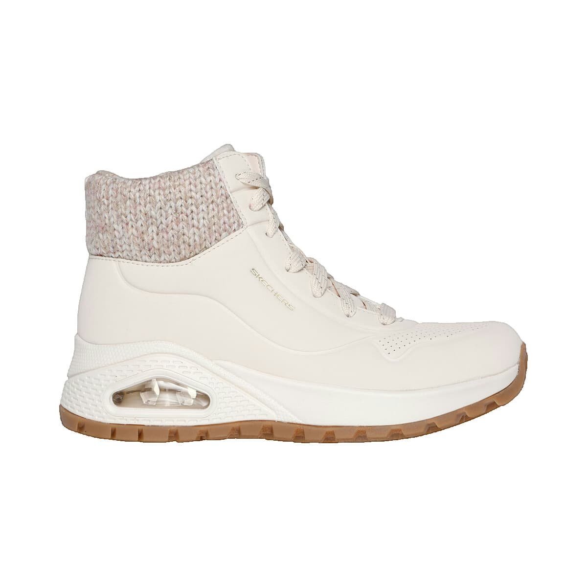 Women's Boots Skechers White