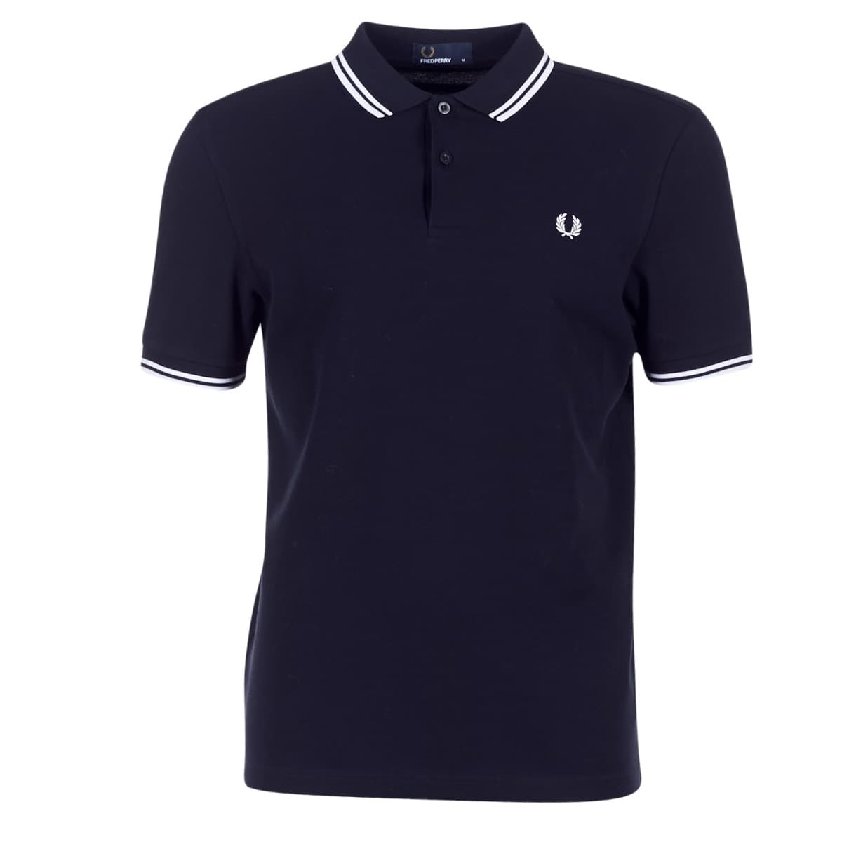 Πόλο με κοντά μανίκια Fred Perry SLIM FIT TWIN TIPPED