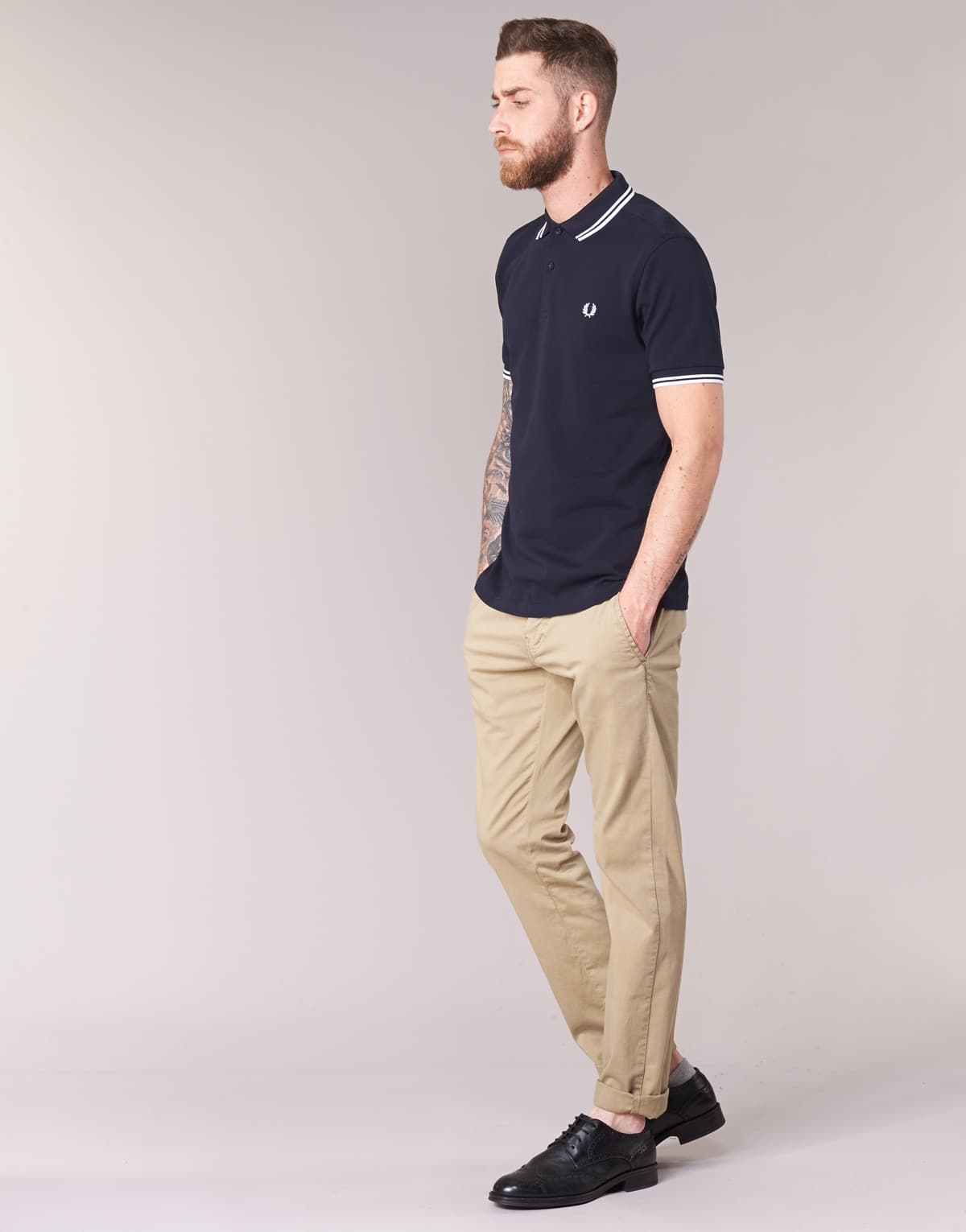 Men's Polo Shirts Fred Perry Blue
