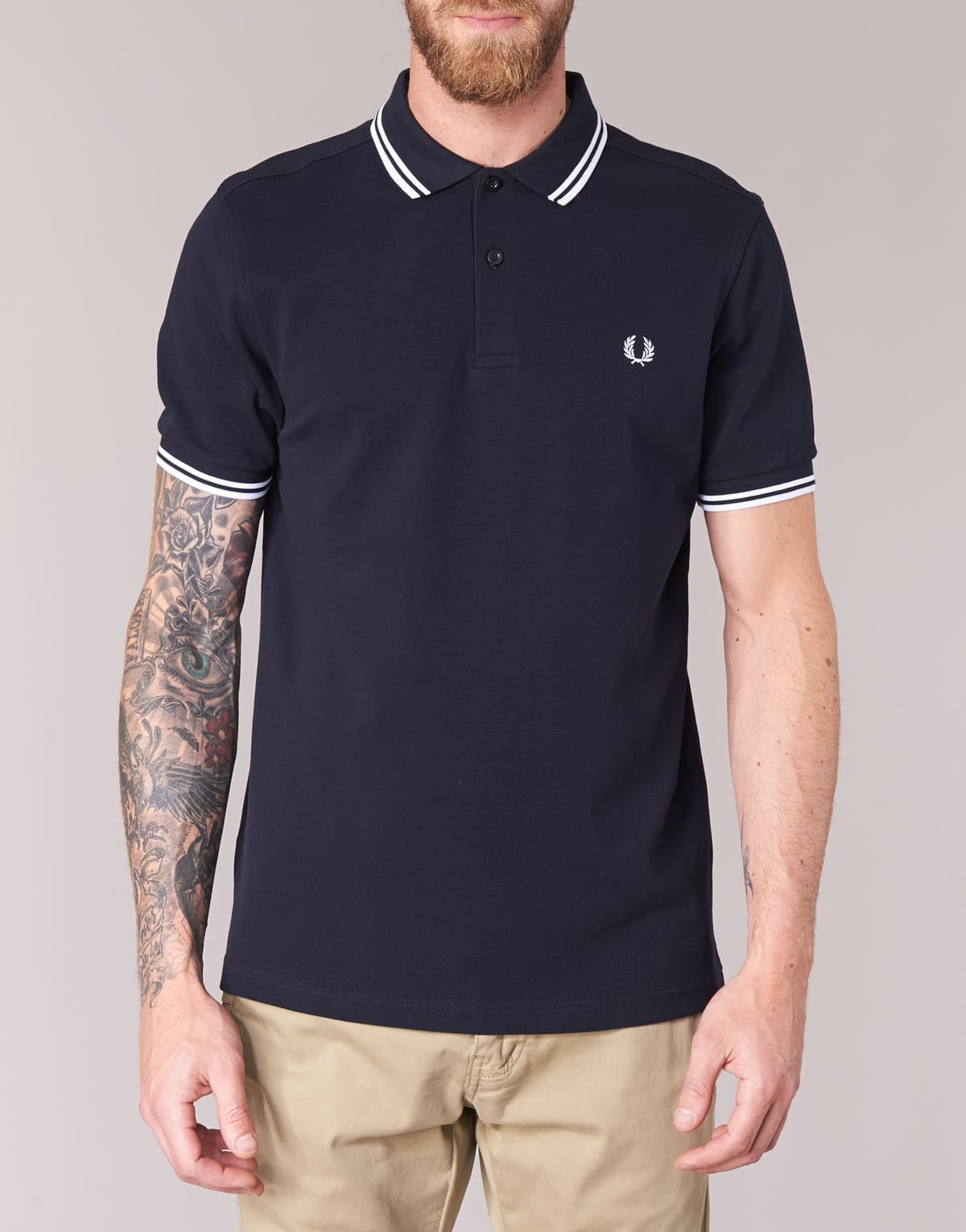Men's Polo Shirts Fred Perry Blue