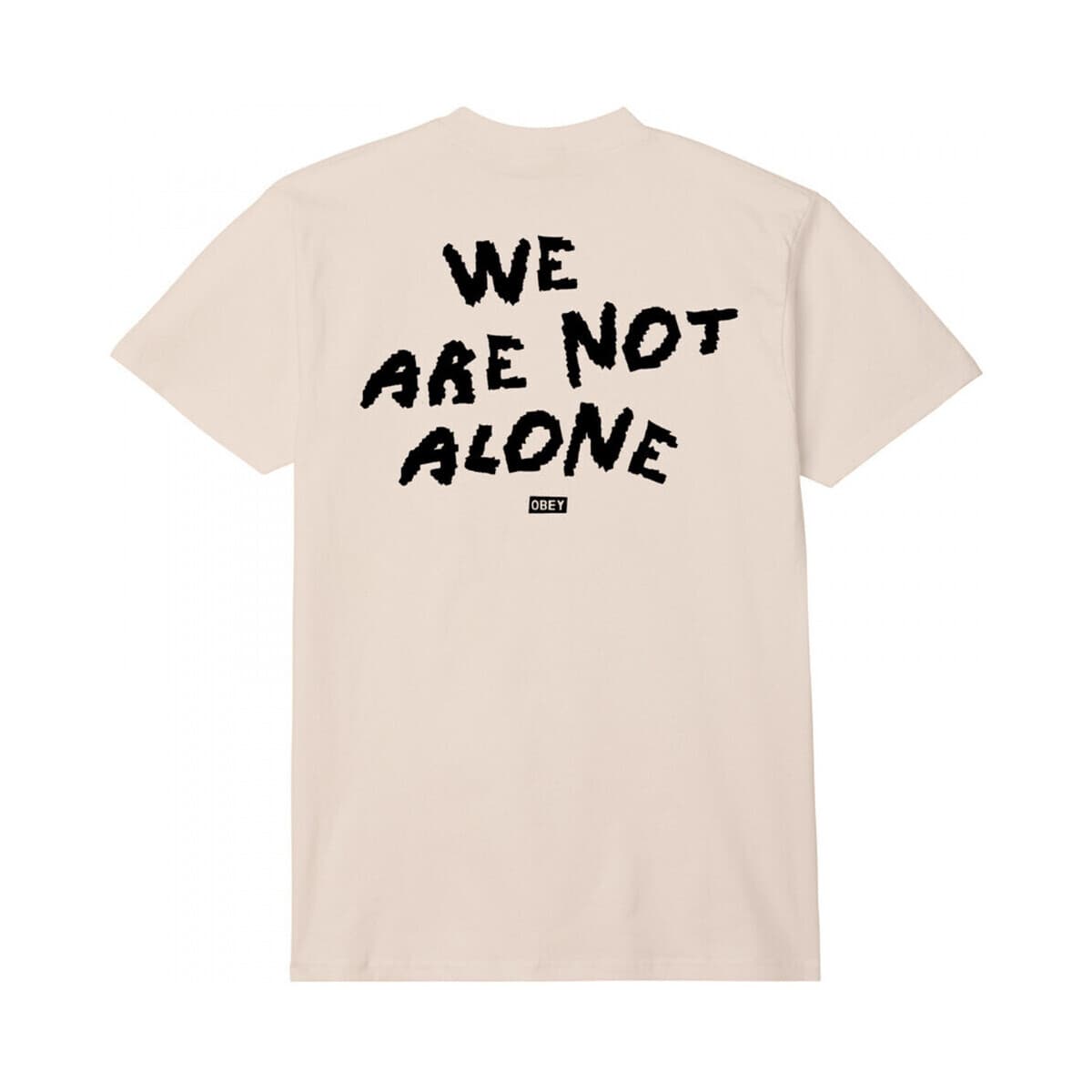 Men's T-Shirts Obey Beige