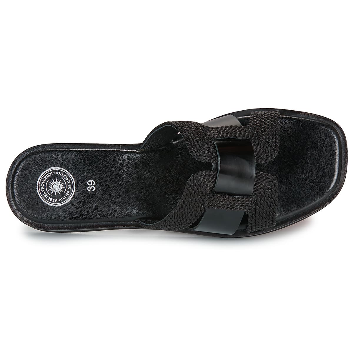 Women's Sandals L'Atelier Tropézien Black