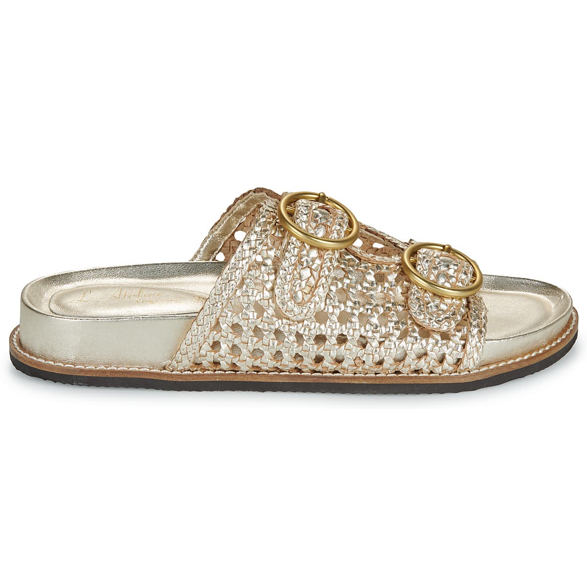 Women's Sandals L'Atelier Tropézien Gold