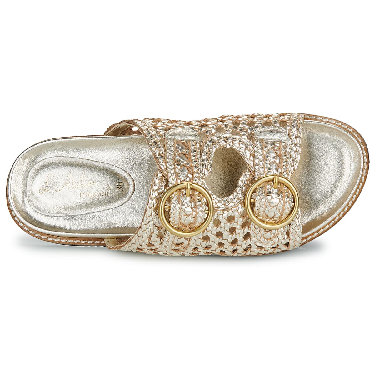 Women's Sandals L'Atelier Tropézien Gold