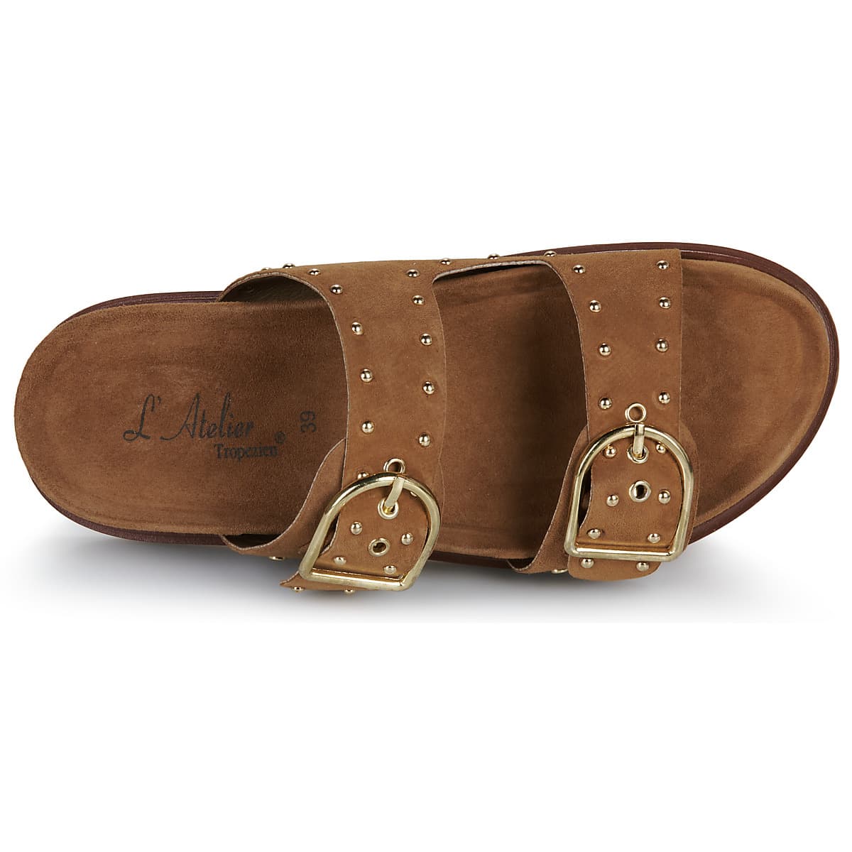 Women's Sandals L'Atelier Tropézien Brown