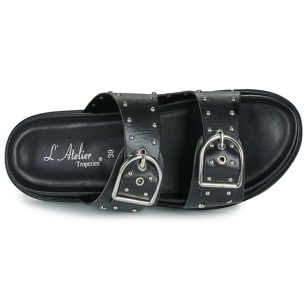 Women's Mules L'Atelier Tropézien Black