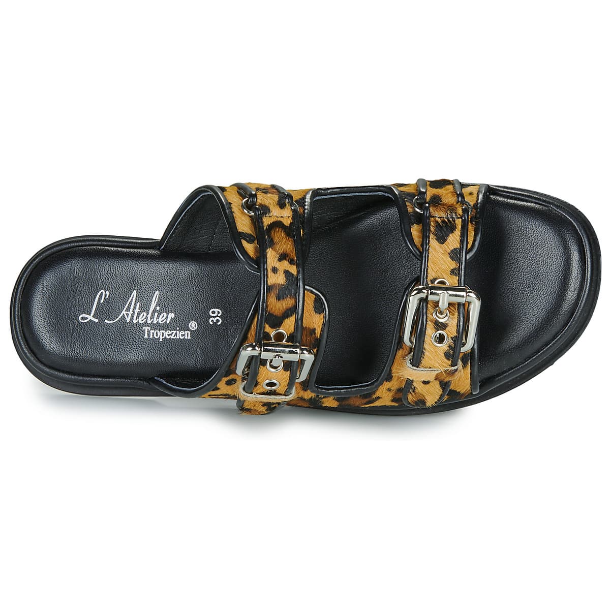 Women's Mules L'Atelier Tropézien Brown