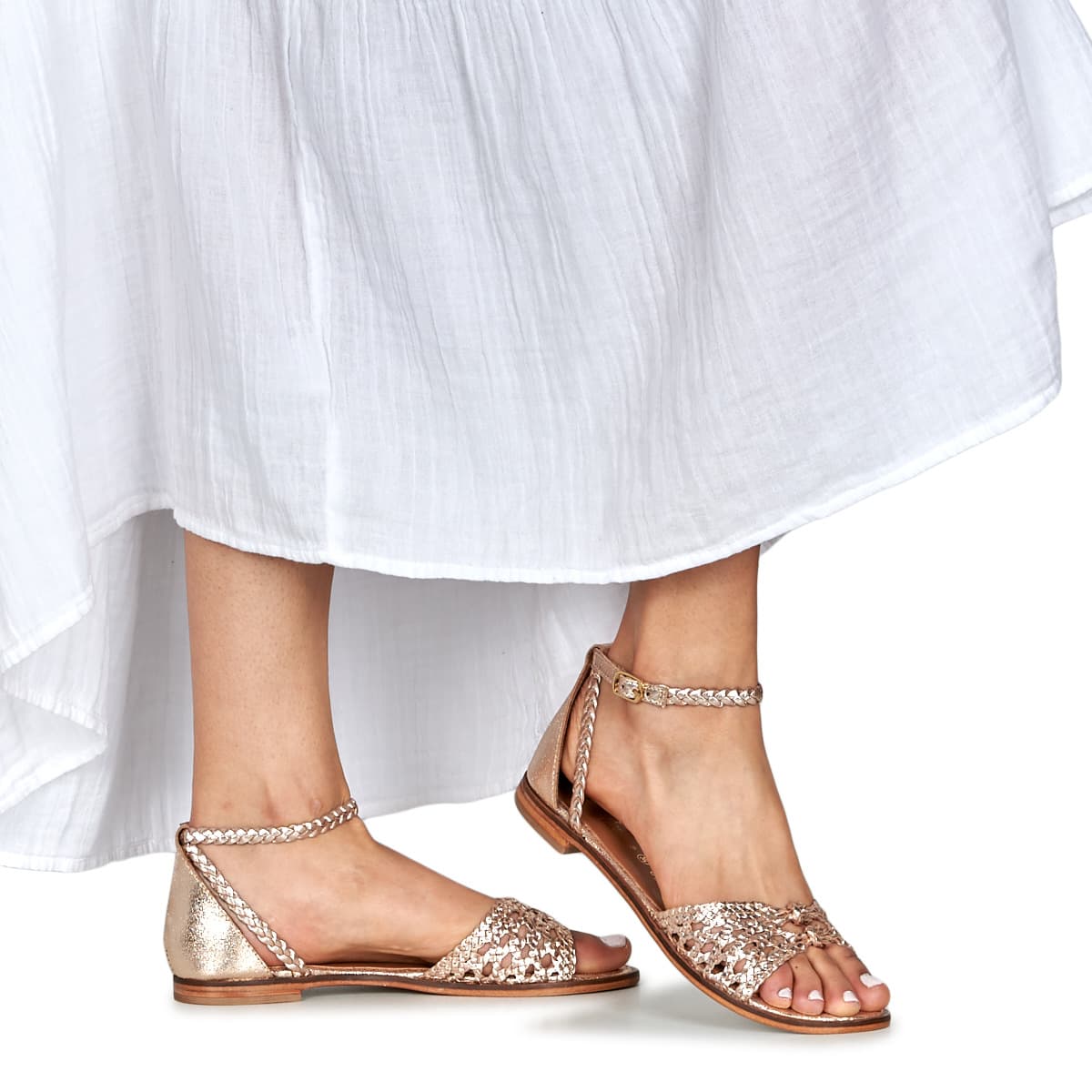 Women's Sandals L'Atelier Tropézien Gold