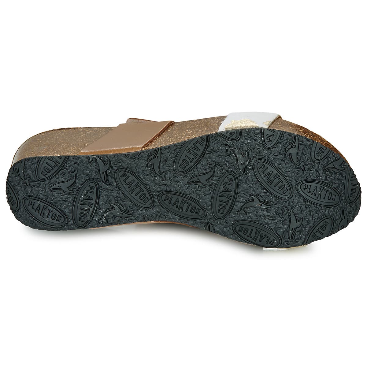 Women's Mules Plakton Brown