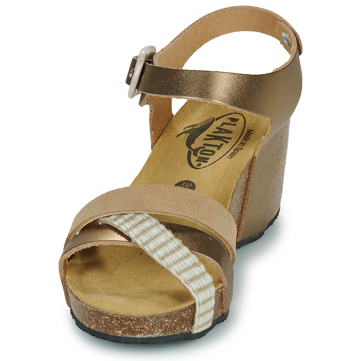 Women's Platforms Plakton Gold