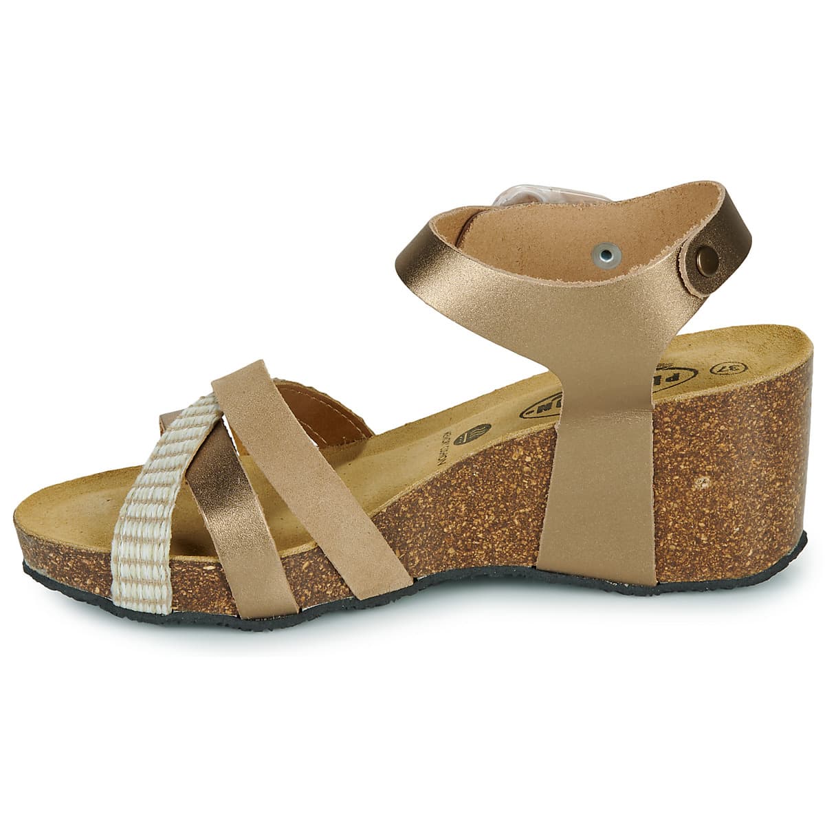 Women's Platforms Plakton Gold