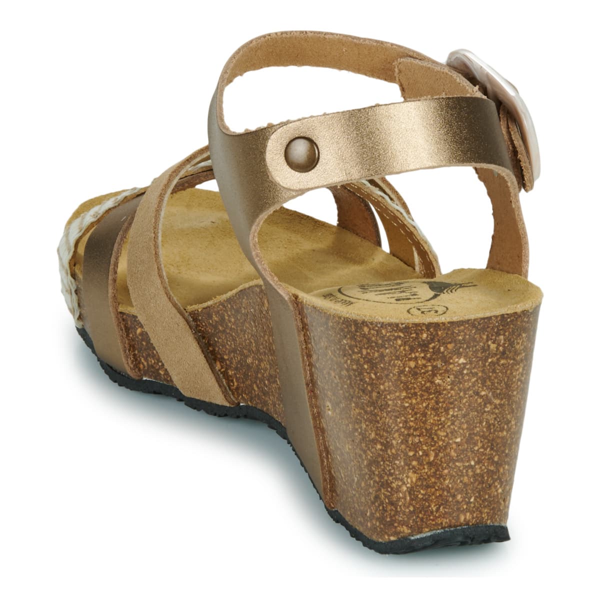 Women's Platforms Plakton Gold