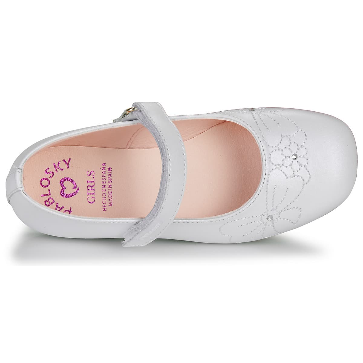 Women's Ballet Flats Pablosky White