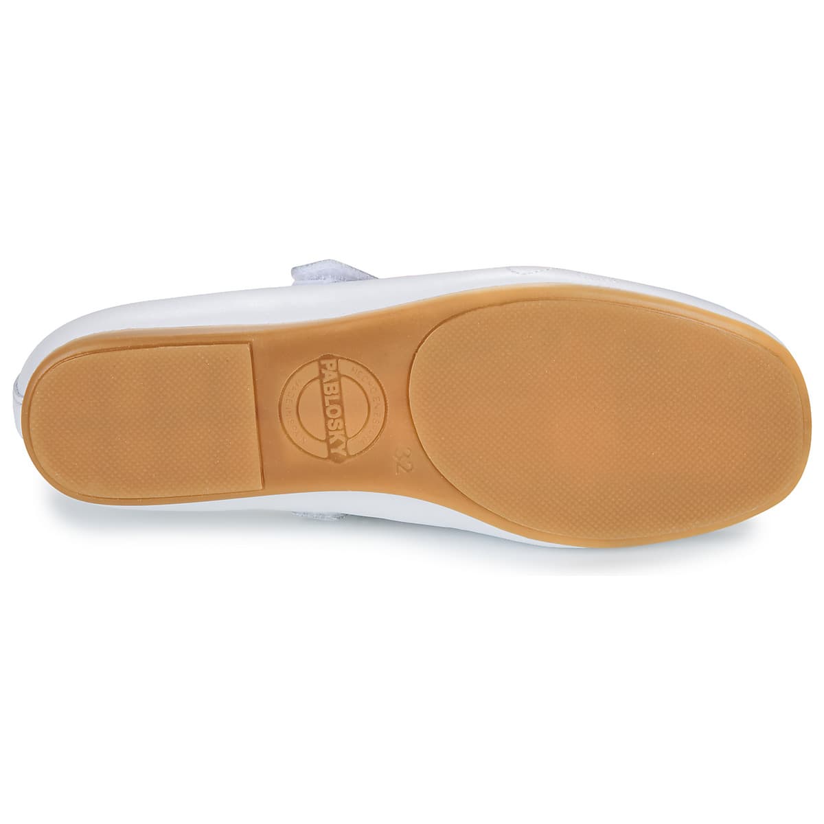 Women's Ballet Flats Pablosky White