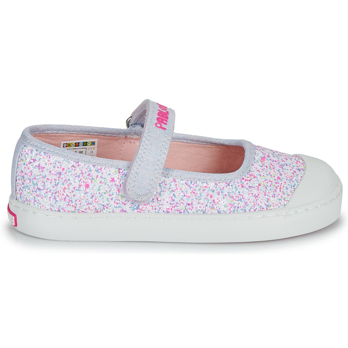 Women's Ballet Flats Pablosky Silver