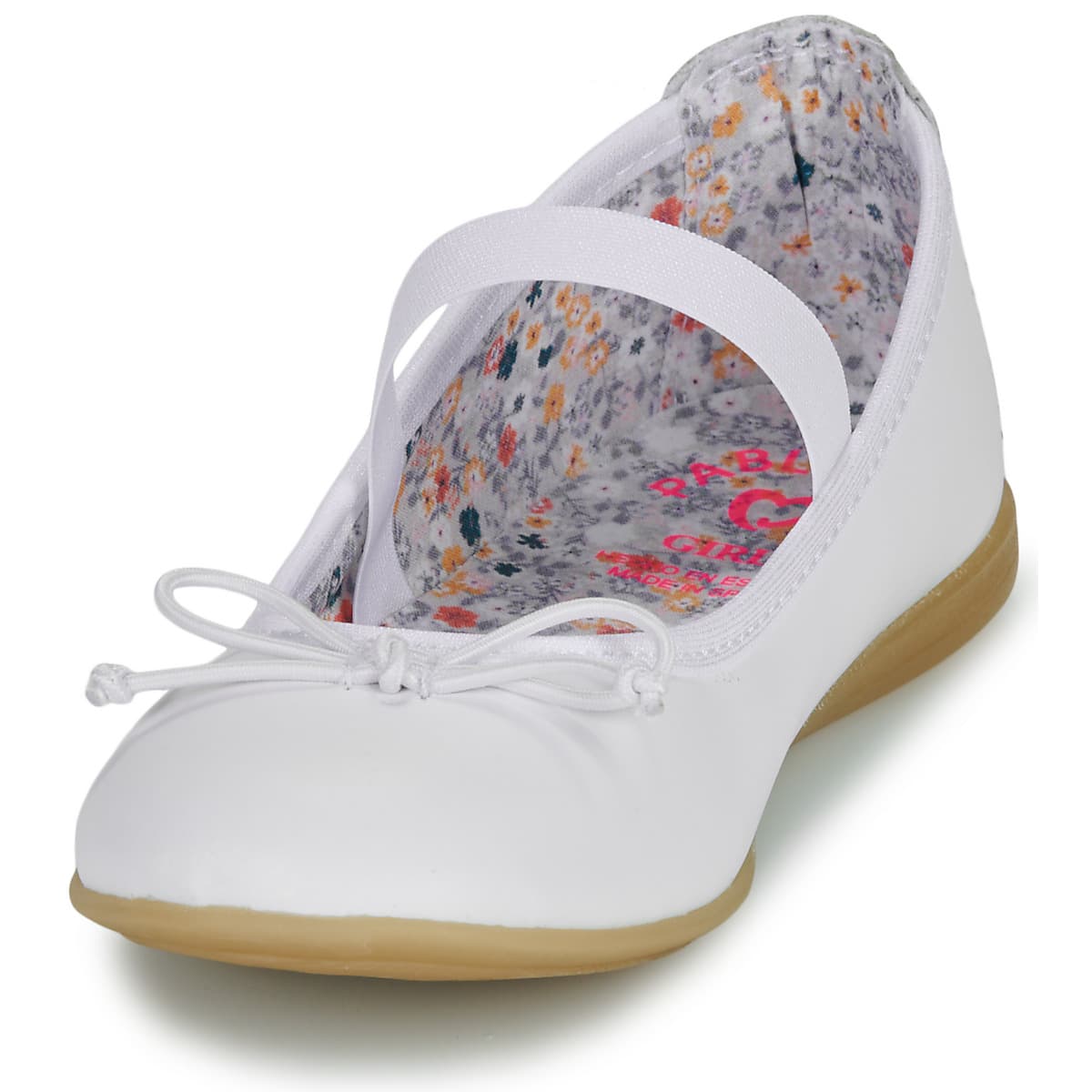 Women's Ballet Flats Pablosky White