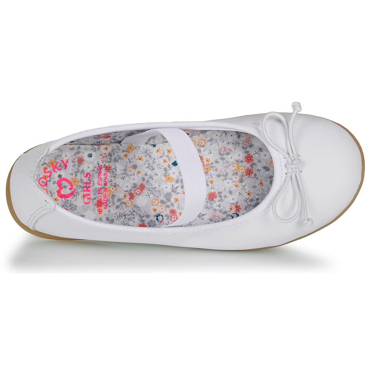 Women's Ballet Flats Pablosky White