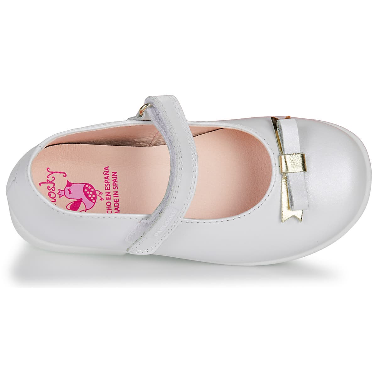 Women's Ballet Flats Pablosky White
