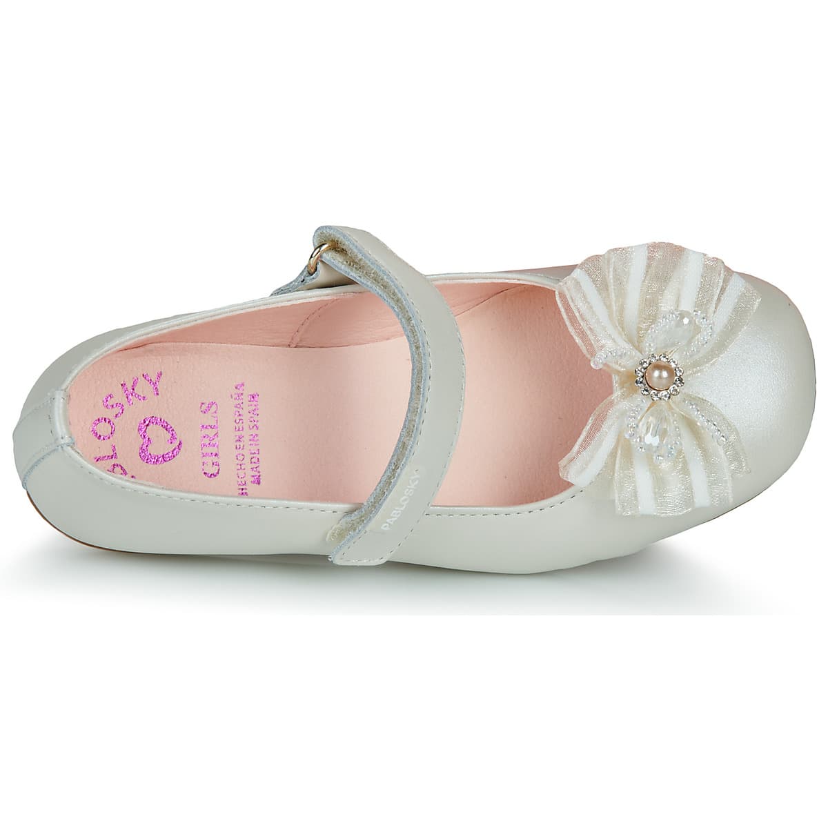 Women's Ballet Flats Pablosky White